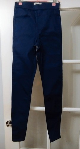 Navy jeggings 6 long - jeggings,,