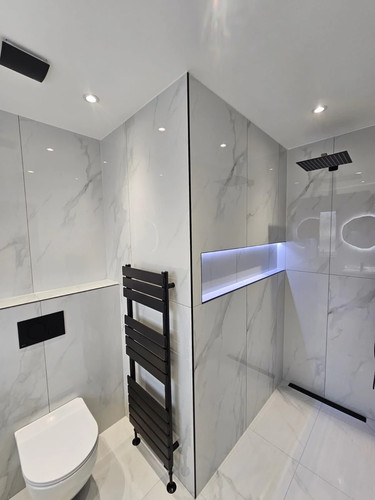 White marble 120 cm - 60,