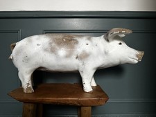 Vintage Large Hand-Painted