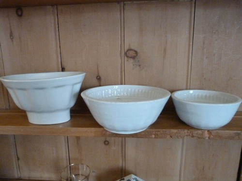 Vintage ceramic jelly moulds - jelly,