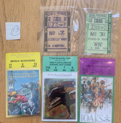 Vintage misc horse racing - misc,