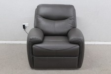G Plan Amesbury Cambridge Earth Leather Power Armchair With Heated Seat