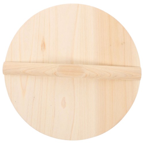 Cooking pot wood cover cast - pot,