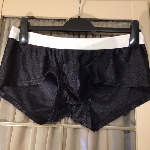 Mens shiny black - black, hipster