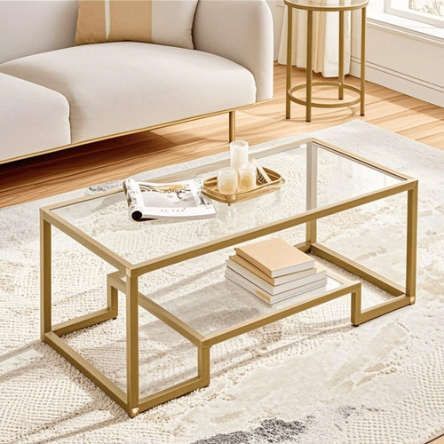 Costoffs glass coffee table - glass,