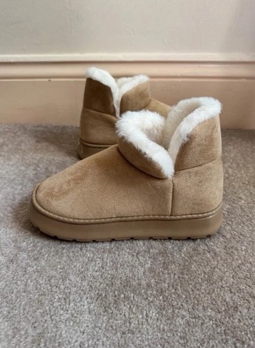 Warm bootie bow slippers - warm,