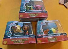 Octonauts Toys x3 Inkling & the Seahorse Turnip & Cuttlefish Dashi Torpedo Ray