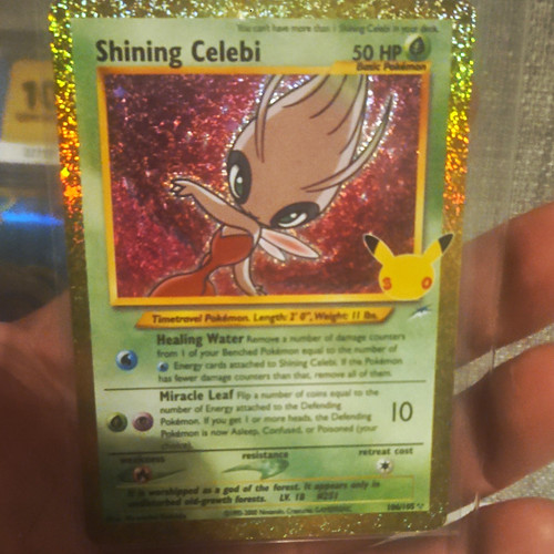 Shining celebi 106 105 - 106/105, 30th