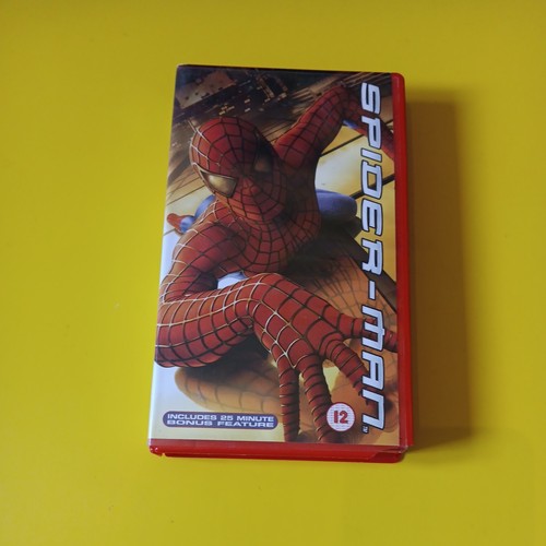 Spiderman vhs tobey - spiderman, maguire