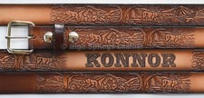 Kid Name Belt Wildlife Design