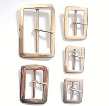 SOLID BRASS FULL BELT BUCKLE 5