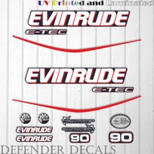 Evinrude 90hp tec outboard - e-tec,