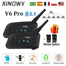2X V6 Pro Motorcycle Intercom
