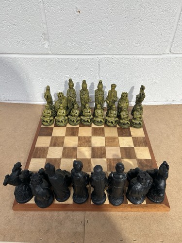 Vintage oriental chinese - vintage, chess