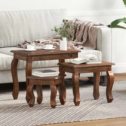 Nesting table pcs brown - table, 3