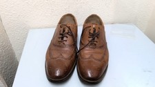 Mens TED BAKER light brown leather shoes UK 10- CG W36