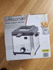 Ambiano Mini Deep Fat Fryer 450g Food Capacity 3 Year Warranty New