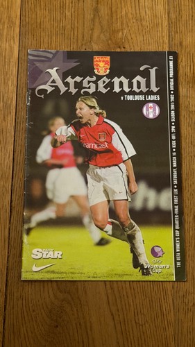 2001 arsenal ladies v - 2001/02,