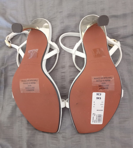 River island white strappy - white,