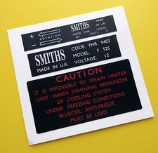 MGB Vintage early retro heater