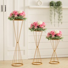 Gold Vases Wedding