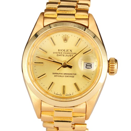 Ladies rolex 18k - ladies, yellow