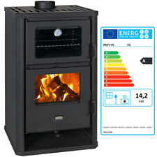 Cooking Wood Burning Stove with Oven Solid Fuel Cooker 14 kw Heating Prity FG D