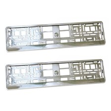 2 x "SUPER CHROME" EFFECT