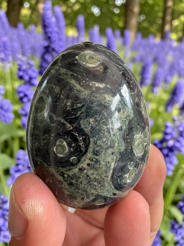Kambaba jasper crystal - crystal, egg