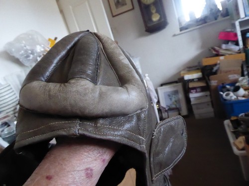 Vintage flying helmet size - , 60