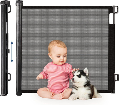 Retractable baby safety gate - baby,