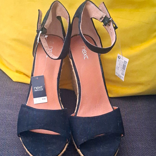 Next women black wedge - women’s,
