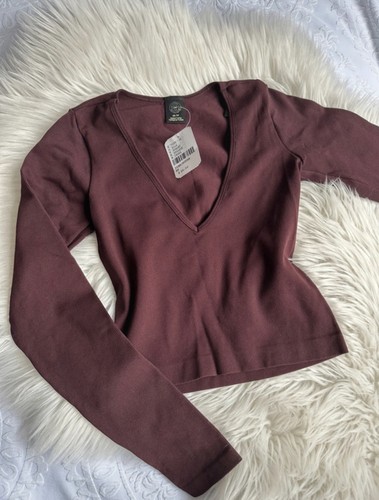 Urban outfitters burgundy rib - urban,