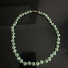 Vintage Genuine Natural Beads vintage JADE Necklace