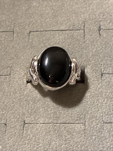 Black spinel sterling - spinel,