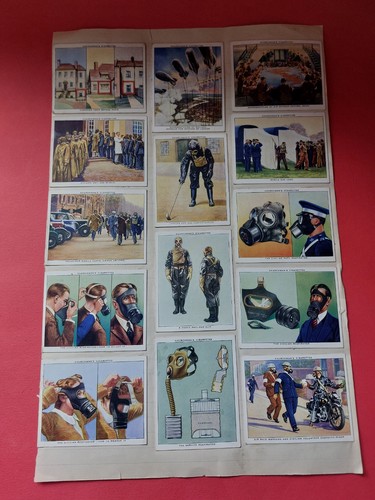 Ww2 arp cigarette card - ww2,
