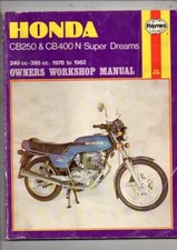 HONDA CB 250 AND CB 400 FOURS