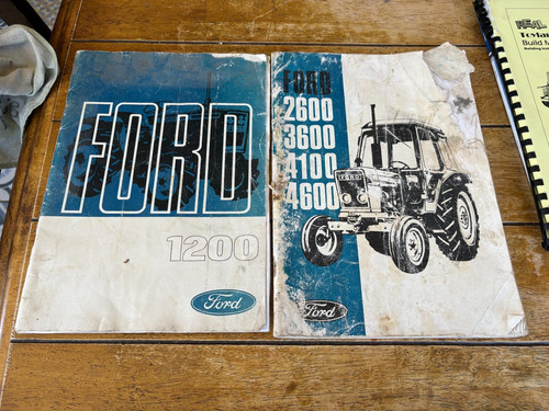 Ford tractor instruction - ford,