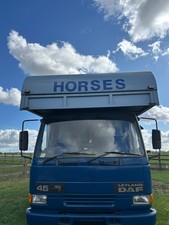 horsebox, Daf, 7.5, 2 horse