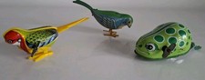 Three Tin Plate Wind Up Japanese Toys.