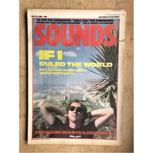 Dire straits sounds magazine - straits,