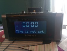 APPLE I DOCK ROBERTS DREAMDOCK DAB/FM RDS DIGITAL RADIO WITH IPOD DOCK G.W.O.