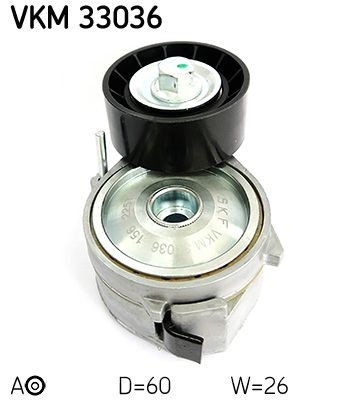 Ribbed belt tensioner skf - v-ribbed,