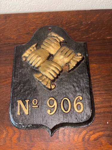 Vintage cast iron 906 fire - cast,