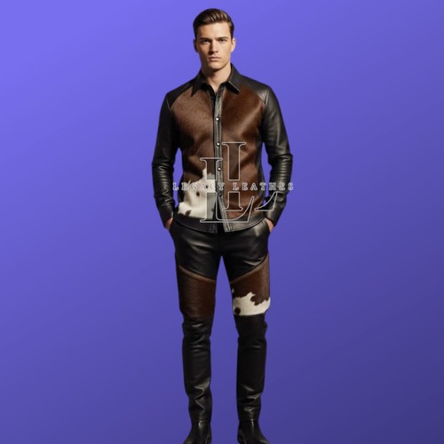 Men black brown - black,