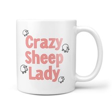 Funny Loves Sheep Gift Mug -