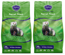 2X 10KG BAGS ALPHA FERRET