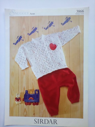 Sirdar child aran sweater - child's,