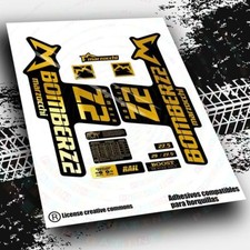 WP543 FORK STICKERS MARZOCCHI