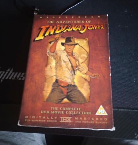 Indiana jones complete dvd box - complete,